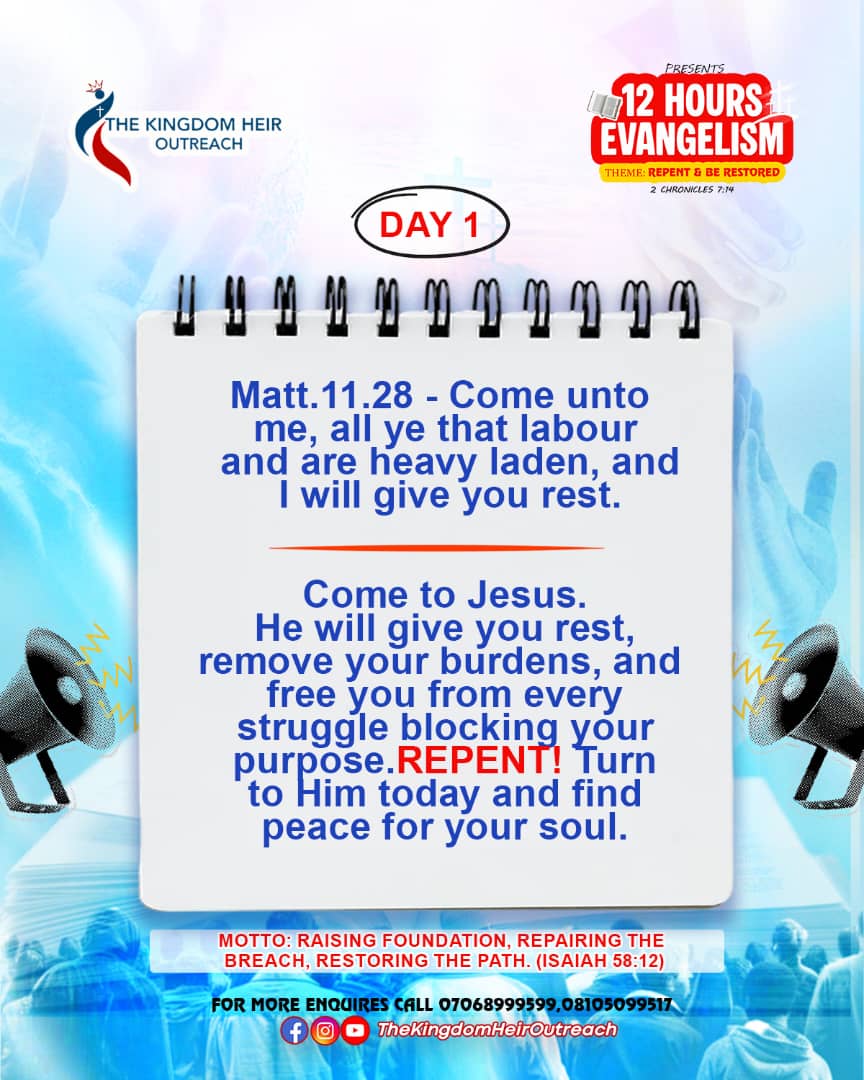 hz_zeal's tweet image. JESUS is still calling everyone struggling with sin and worldliness. He is calling everyone under the yoke of darkness. 
#evangelism #jesuscomingatrapture #sinner #12hoursevqngelism