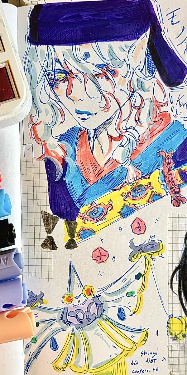 Lantern_Ader's tweet photo. busy busy week
sketchbook
#モノノ怪 #mononoke https://t.co/AFK1yHP6GM