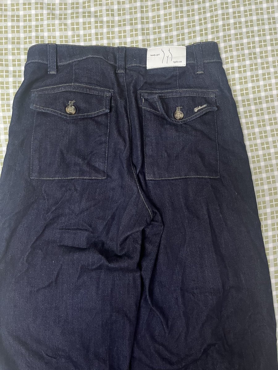 jongsongshop's tweet photo. ขายกางเกง https://t.co/zgPrC3WXWK รุ่น Carter jeans สี blue pea ไซส์ s 📍 ขายต่อราคา 800 บาท รวมส่ง ไม่มีตำหนิ งดต่อราคา #เสื้อผ้ามือสอง #เสื้อผ้ามือสองราคาถูก #เสื้อผ้ามือสองสภาพดี https://t.co/CK6D3Vi8OQ
