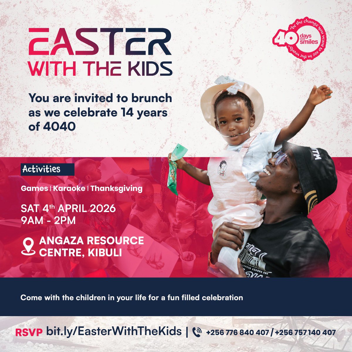 40 days_40 smiles tweet media