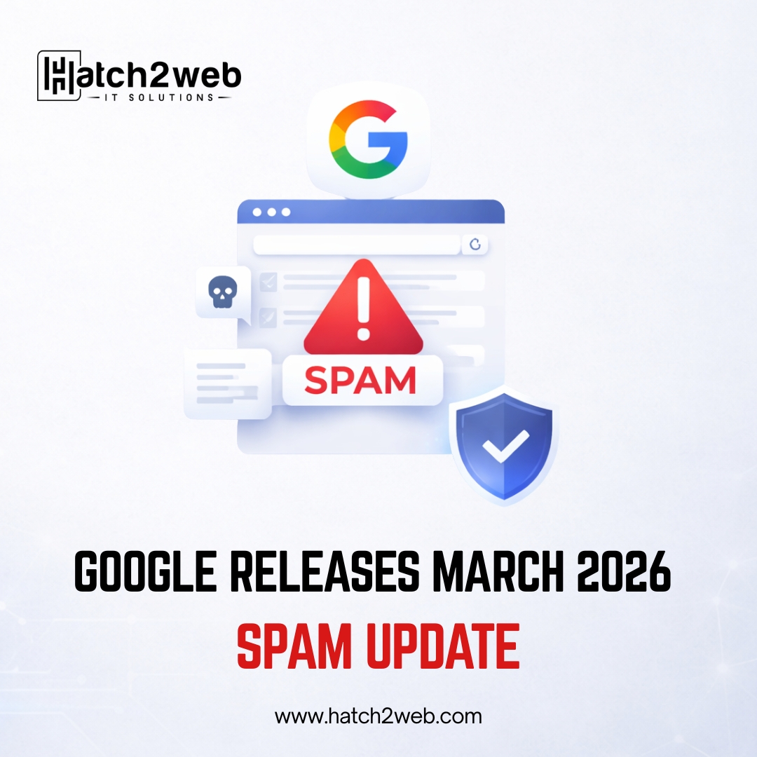 hatch2web's tweet photo. 🚨 Google March ’26 Spam Update live—expect ranking volatility &amp; drops for spammy sites. #SEO #GoogleUpdate #DigitalMarketing #SEONews #SearchAlgorithms https://t.co/RG4xkh8UOo