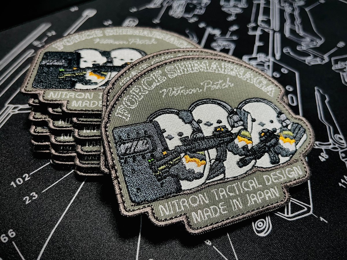 にとろん@サバゲ×動物のパッチ屋さん tweet media