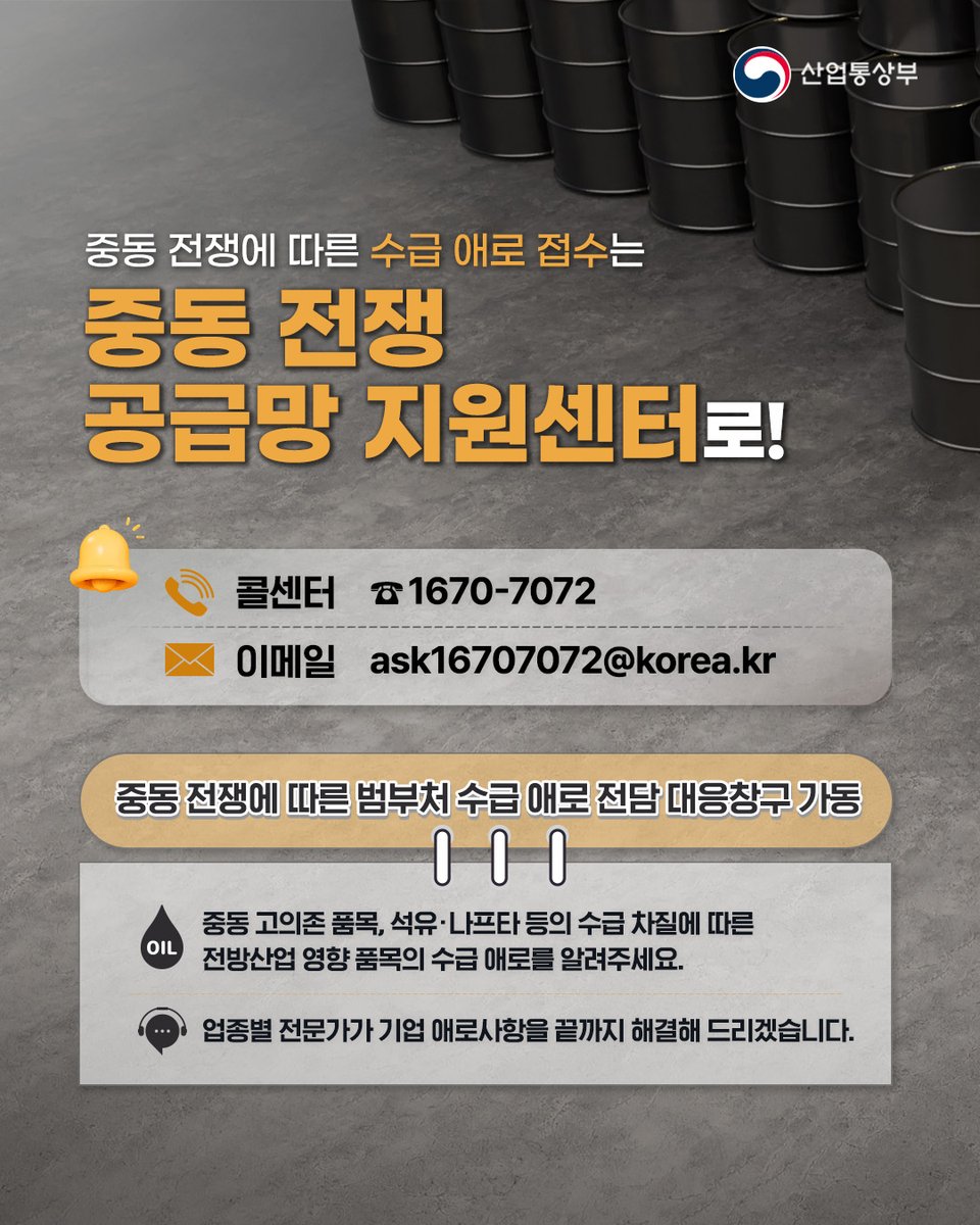 산업통상부 tweet media