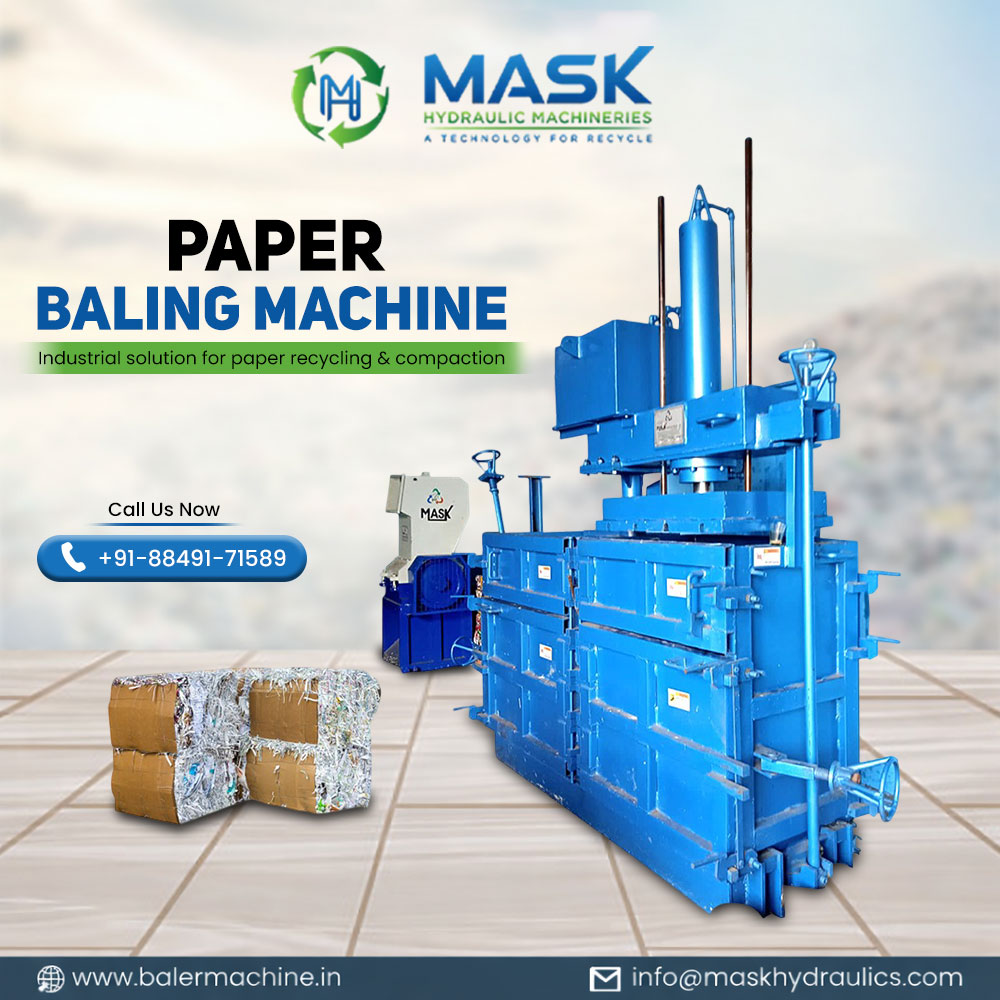maskhydraulic's tweet image. Turn waste into value with our #PaperBalingMachine. Designed for efficiency and durability, it compresses #paperwaste into compact bales for easy storage and recycling. Save space, reduce costs, and support a greener future with smart #wastemanagement.
balermachine.in/paper-baling-m…