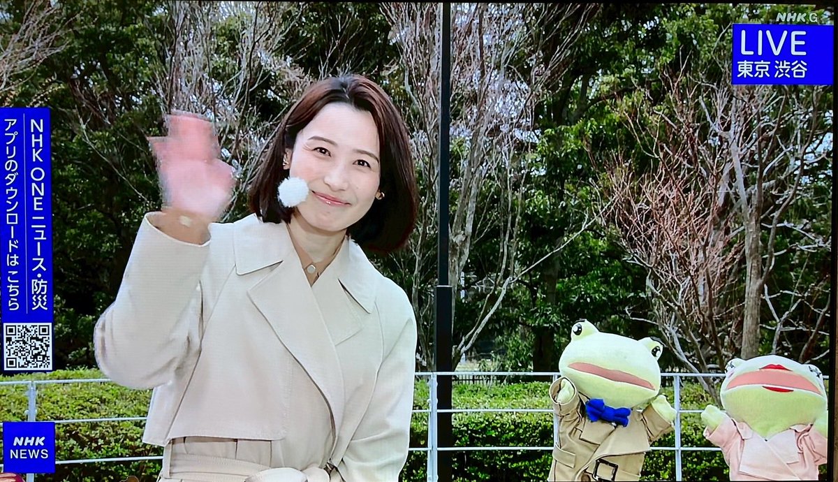 kunta83137940's tweet photo. @nhk_ohayou 近藤さんお疲れ様でした
毎朝、でかけルン達との掛け合いを楽しみにしていました…こちらは近藤さん初登場と最終日の写真です。最初から最後まで素敵な時間をありがとうございました✨ https://t.co/lvhuk4NUNX