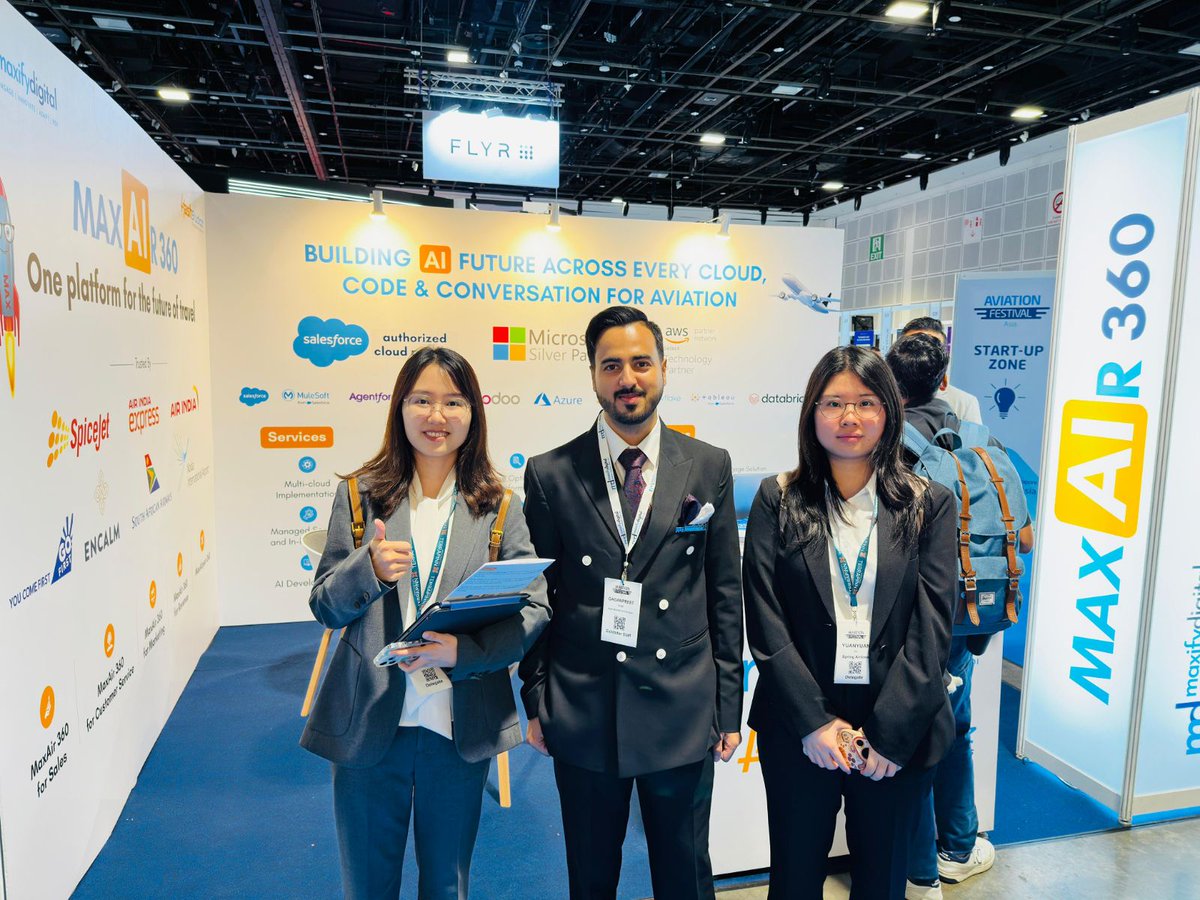 HashStudioz's tweet photo. We’re LIVE at @AviationFesAsia  🚀

Meet us at:
📍 Booth G010
📌 Suntec Convention Centre, Singapore

If you’re around, let’s connect and talk aviation innovation ✈️

Can’t make it? Book a meeting 👇
🔗 https://t.co/dFOQnyxkim

#AviationTech #AI #HashStudioz https://t.co/vi19OF0hYN