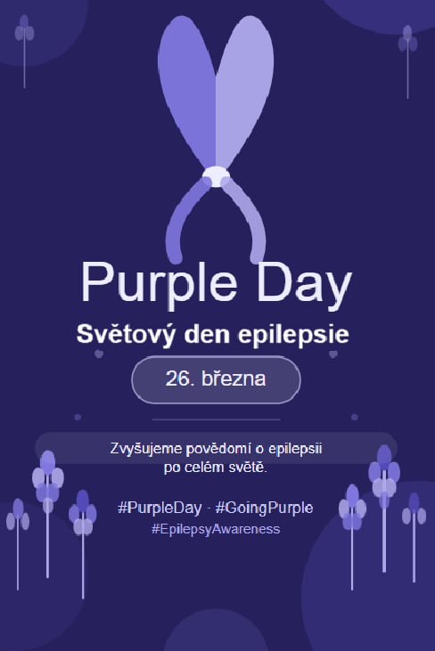 SnihIniciativa's tweet photo. Světový den epilepsie je zaměřen na šíření povědomí o tomto častém neurologickém onemocnění, které postihuje více než 50 milionů lidí na celém světě. Cílem je bořit mýty, snižovat stigma a podporovat pacienty
#PurpleDay #GoingPurple #EpilepsyAwarenes https://t.co/aDiWAUIaUn