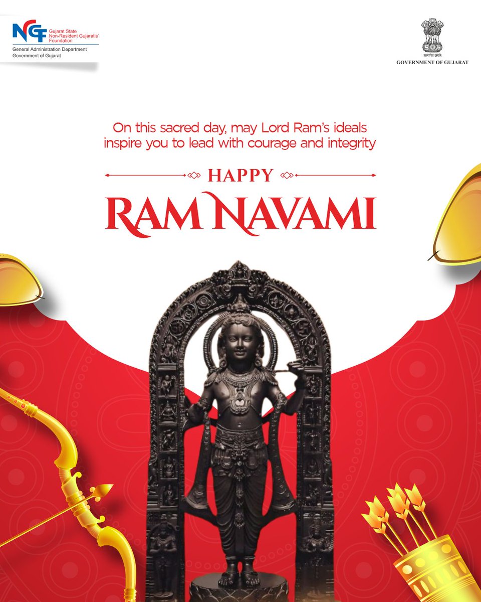A day to celebrate faith, righteousness and the power of doing what is right.

Wishing you all a joyful and blessed Ram Navami.

#RamNavami #JaiShriRam #NRGF
