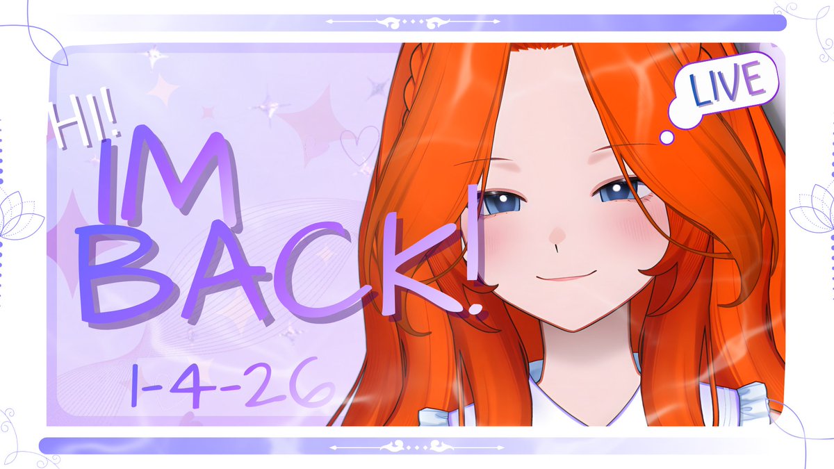 NanamiChalichia's tweet image. AWAS DISEMBUR NAMI!!
📅 : 01/04/2026
⏰ : 20.00 GMT+7
🔗 : youtube.com/live/h9kSAgDH0…

#Vtuber #VtuberID #MiChiaLive #NanamiChalichia