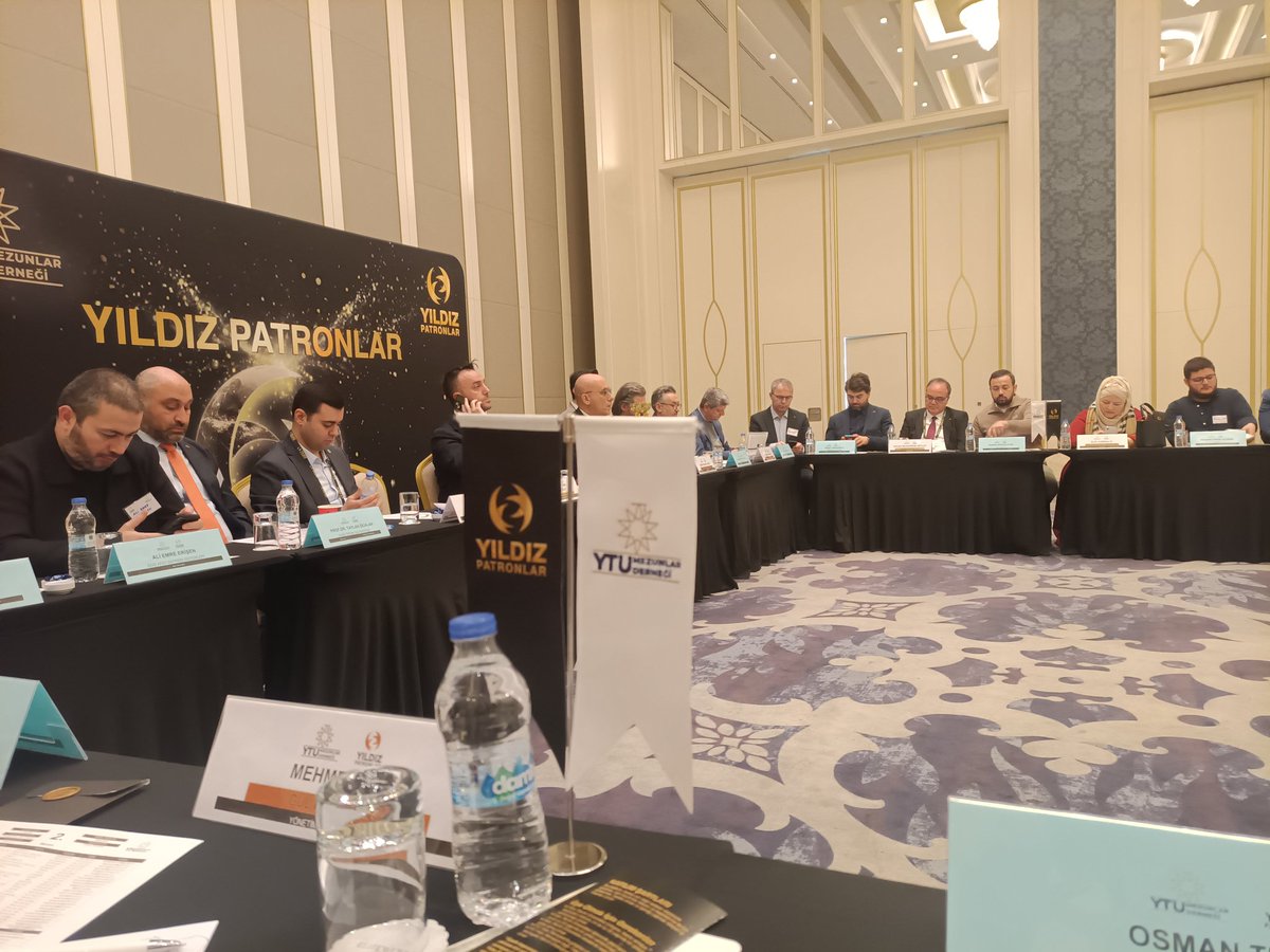 34ElifSena's tweet photo. YTÜ Mezunlar Derneği organizasyonuyla
Yıldız Patronlar platformu toplantısına iştirak ettik.
#yildizpatronlar
#ytümed
#yıldızpatronlar
#ytü https://t.co/biXp7lA4vh