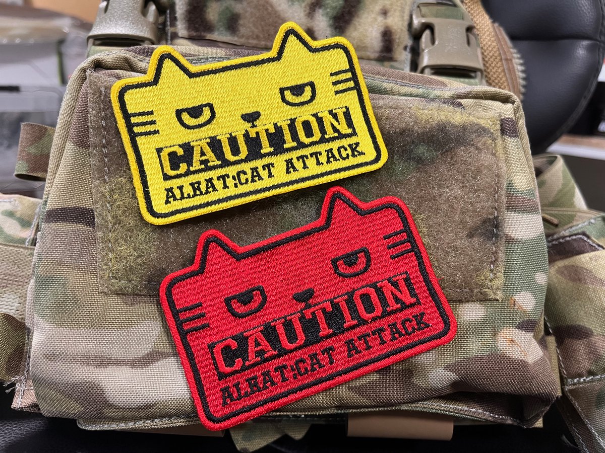 にとろん@サバゲ×動物のパッチ屋さん tweet media