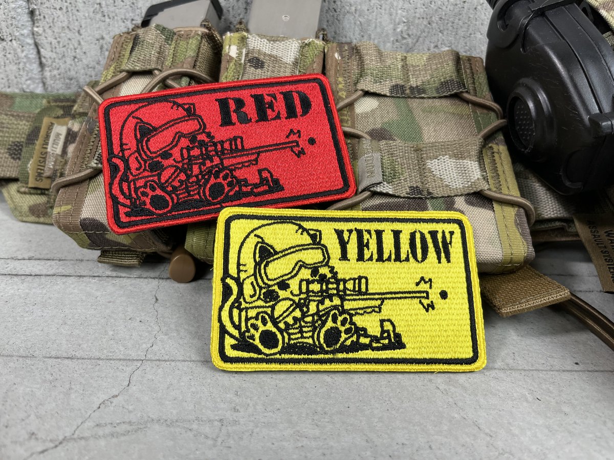 にとろん@サバゲ×動物のパッチ屋さん tweet media