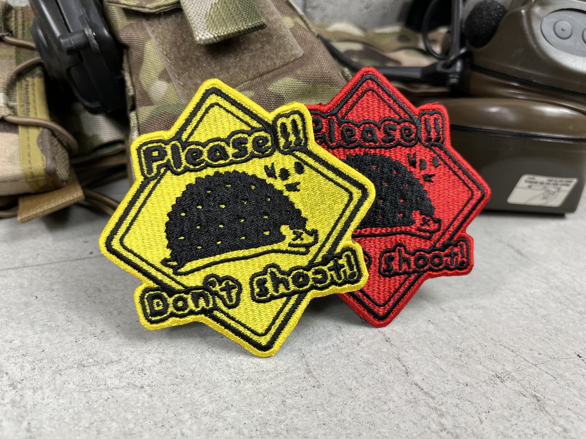 にとろん@サバゲ×動物のパッチ屋さん tweet media