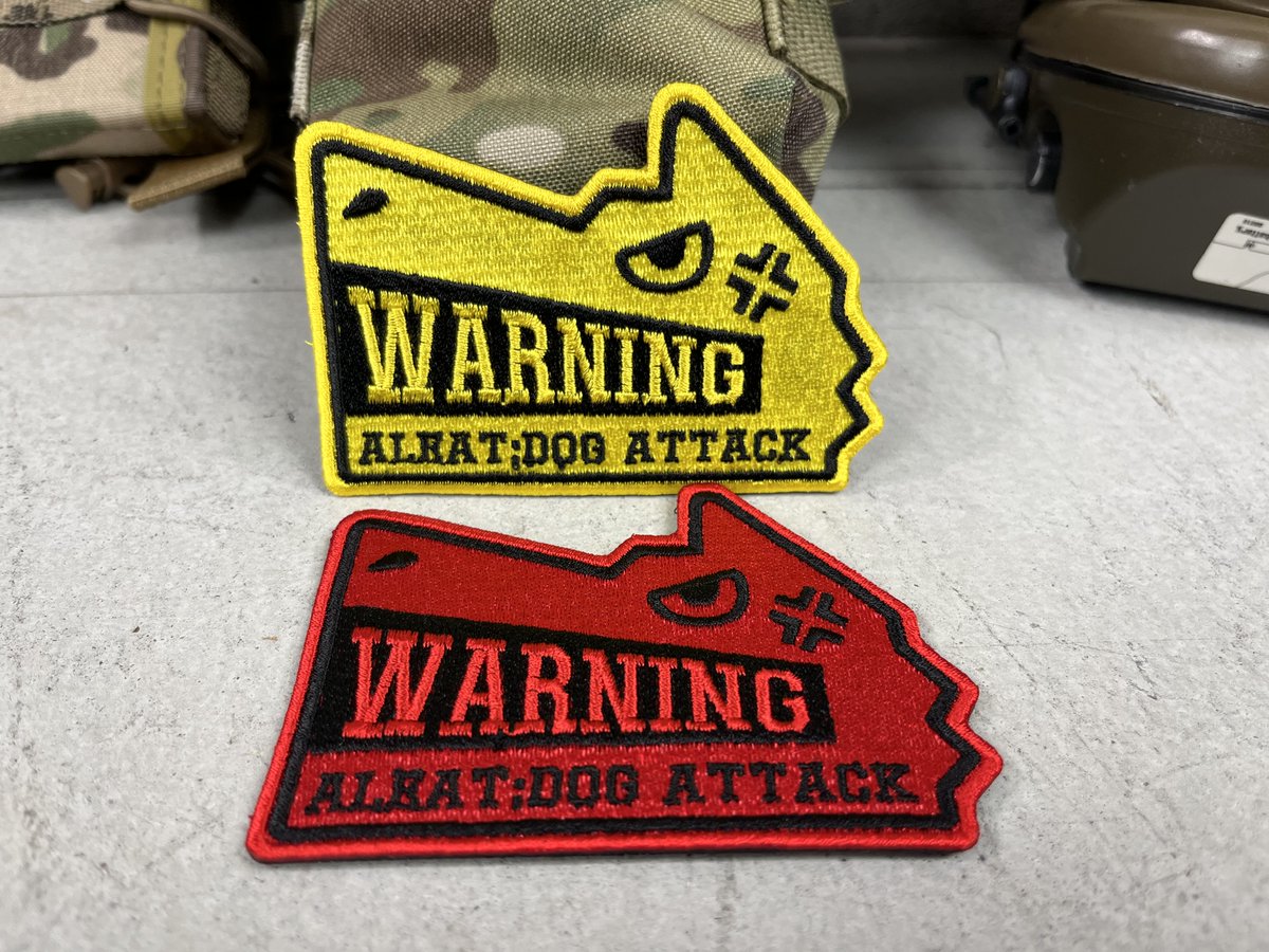 にとろん@サバゲ×動物のパッチ屋さん tweet media