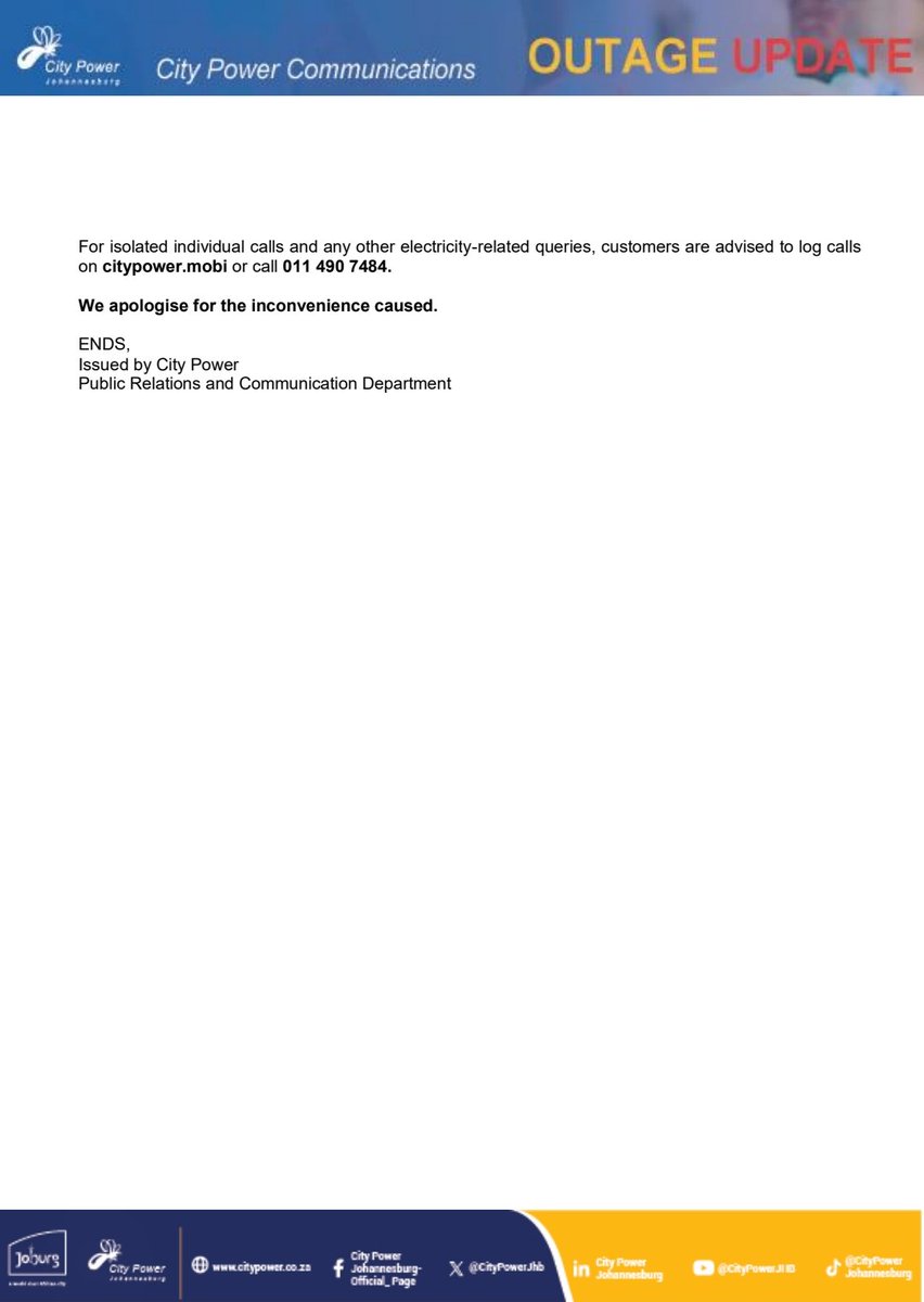 @CityPowerJhb tweet media