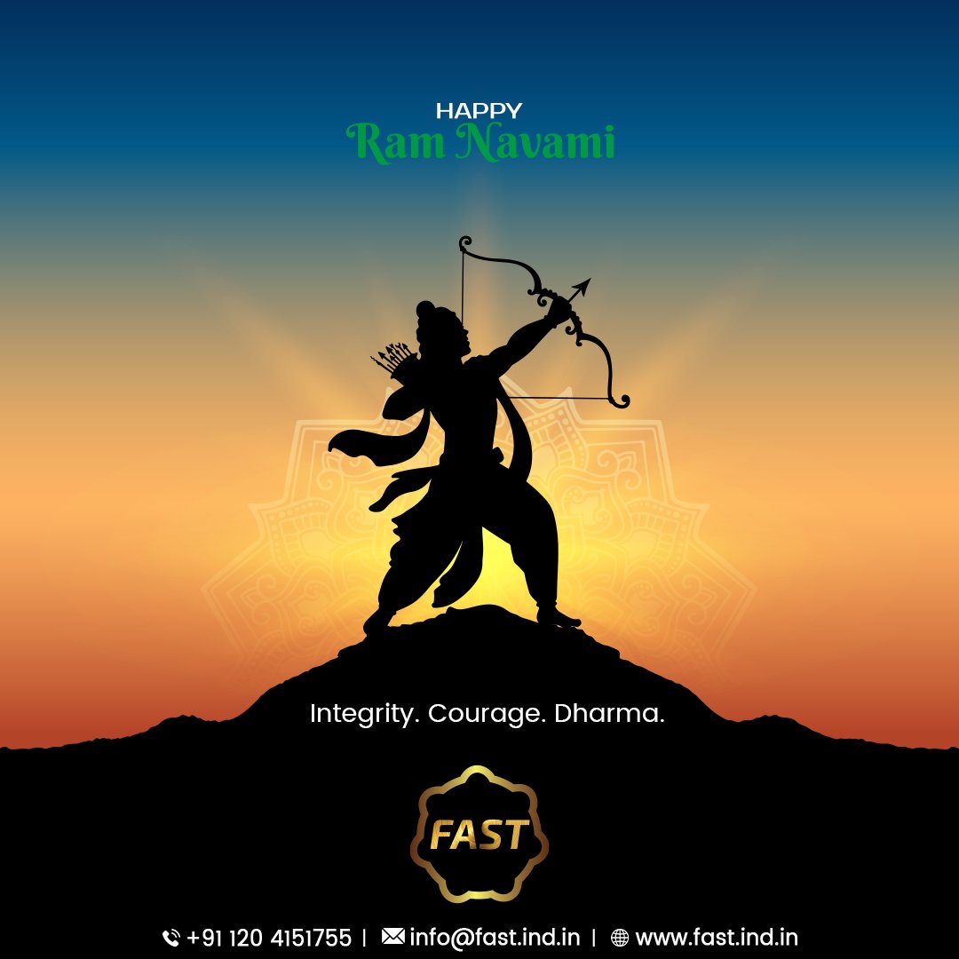 FASTIndia2's tweet image. Ram Navami is a reminder that integrity, courage, and dharma are not just ideals—they are responsibilities.
Reflected in every effort to safeguard lives across complex #worksites.
Enabled through trusted #safetysolutions that bring strength in action and confidence in every step.