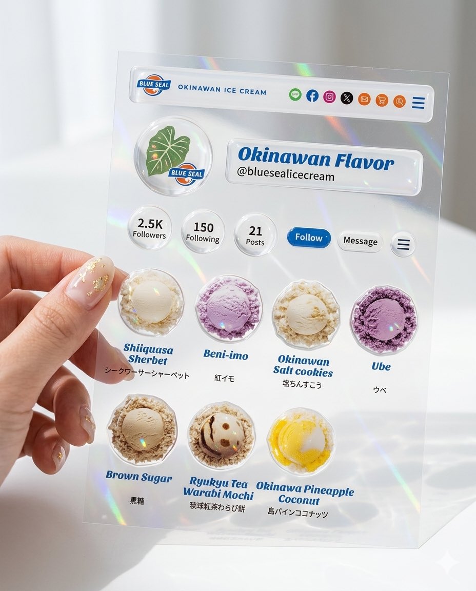 ブルーシール【公式】🍦 tweet media