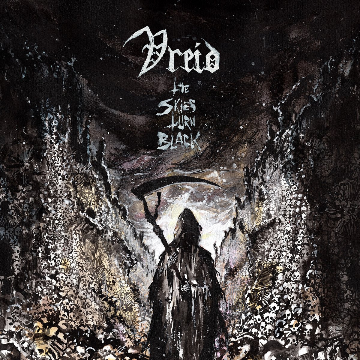 deadlystormzine's tweet photo. A cold, majestic, unbridled melodic black metal recording that will burn you from the inside out! Recenze/review - VREID - The Skies Turn Black (2026): https://t.co/mTQdhwxVHS #blackmetal #vreid #melodicblackmetal #review #newalbum #nowplaying .@vreidofficial .@IndieRecordings .@jakubasphyx