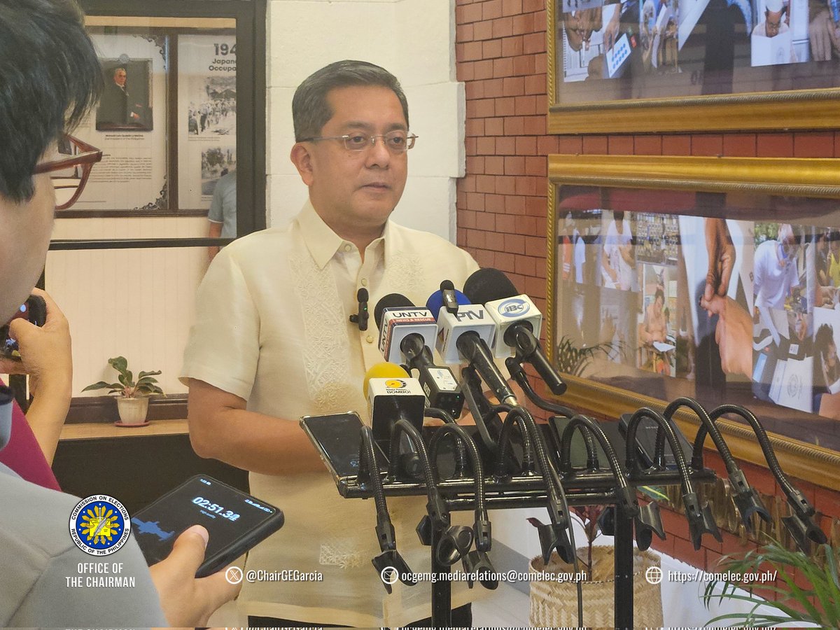 Chairman George Erwin M. Garcia tweet media