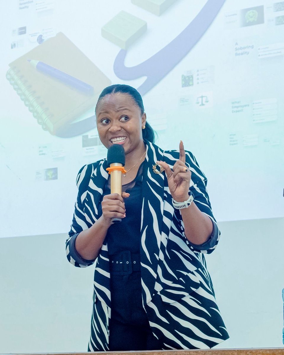MarekaMalili's tweet photo. Not all learning is technical.

Sometimes it’s hearing the truth about the workplace,
what actually gets you hired,
and how to show up in interviews.

Big thanks to Cecylia Meshy for keeping it real.

#Nashindwaje #TGEE2026 https://t.co/luiC4624xu