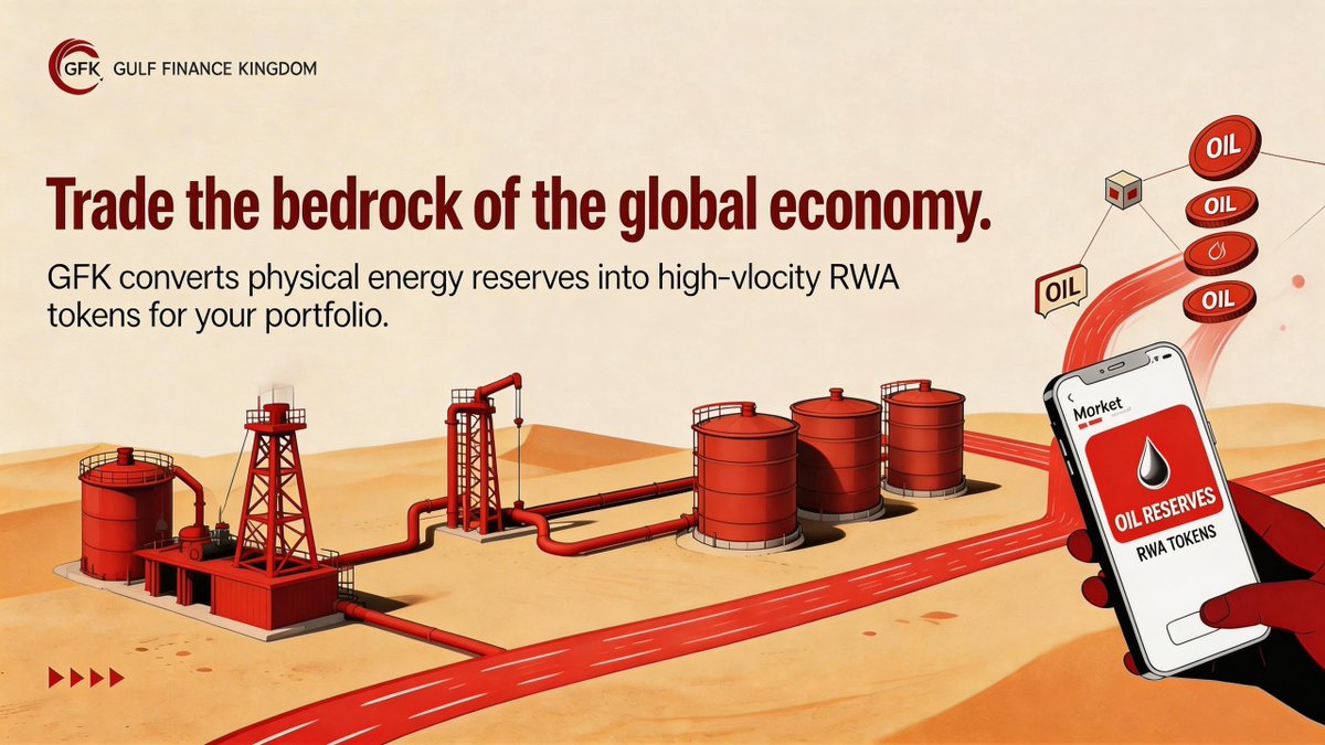 GFK_xyz's tweet photo. Transform the bedrock of the global economy into high-velocity digital value with GFK’s secure tokenization of physical oil reserves. 🛢️🌍

#GFK #EnergyRWA #GlobalEconomy #Tokenization #RWA #OilReserves #Web3 #PhysicalTruth https://t.co/PprIQ9m4kT