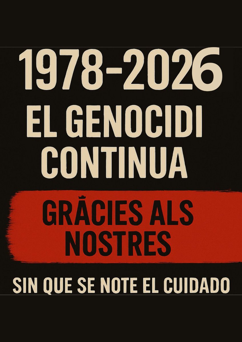 Eduard Baró (Genocidi Planificat, és llibertat?) tweet media