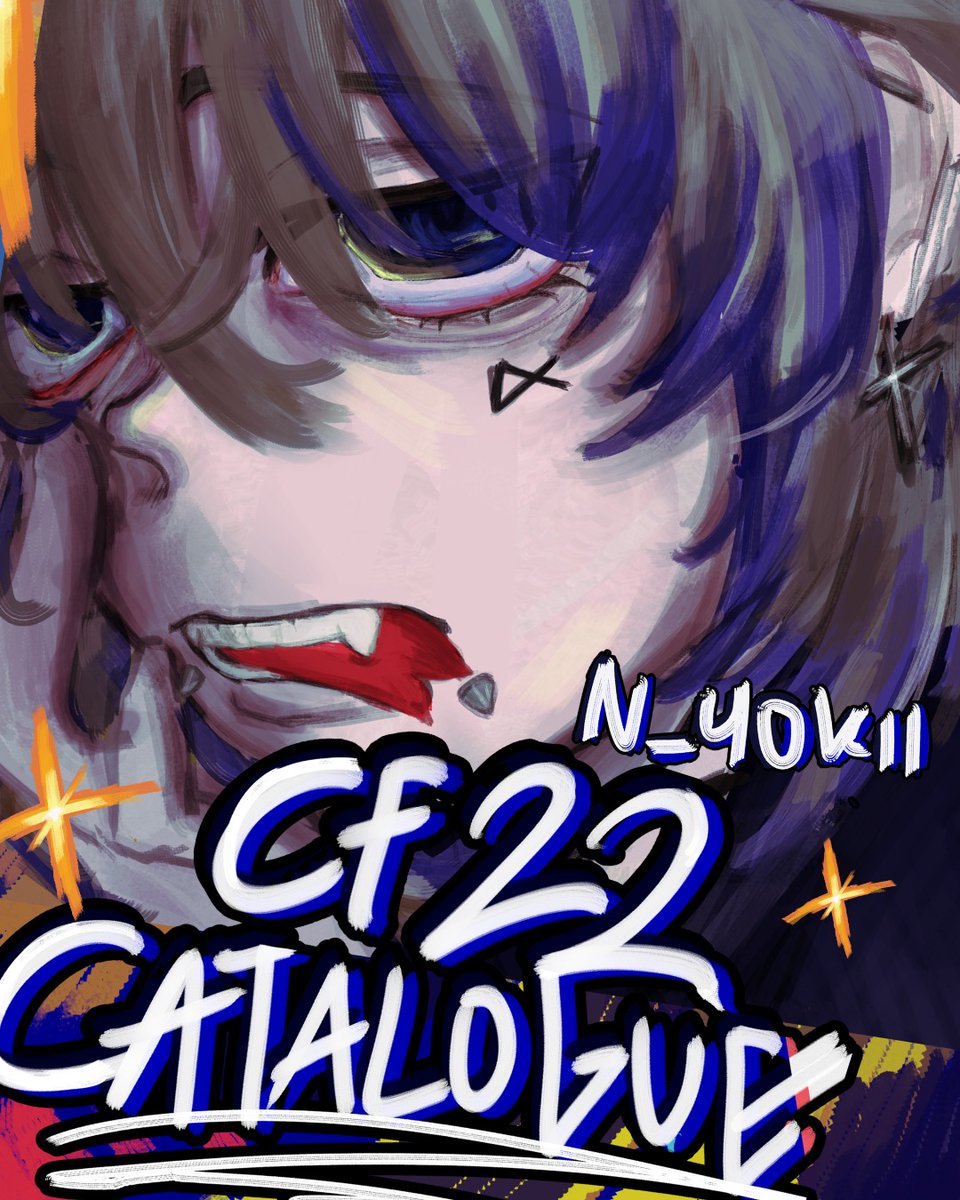 N_40kii's tweet photo. [💙+🔁 appreciated!]

N_40kii's #Cf22 Catalogue's Batch 1 Open!
📆26 March-10 April
📦 Mail &amp; Pick up [SAT &amp; SUN]
👁‍🗨Eve, Sakadays,Alien stage, Enstars, Gachiakuta, Originals, Genshin, HSR, TGCF, LADS, CSM (Reze)
🔗https://t.co/6lRTwlfAYU…

#comifuro22 #CF22catalogue #Reze #Eve家 https://t.co/v8VYk0m2sL