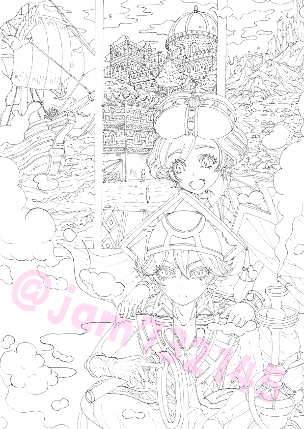 ホネ山@「ニヨンとエメルダ」ストーリー動画 tweet media