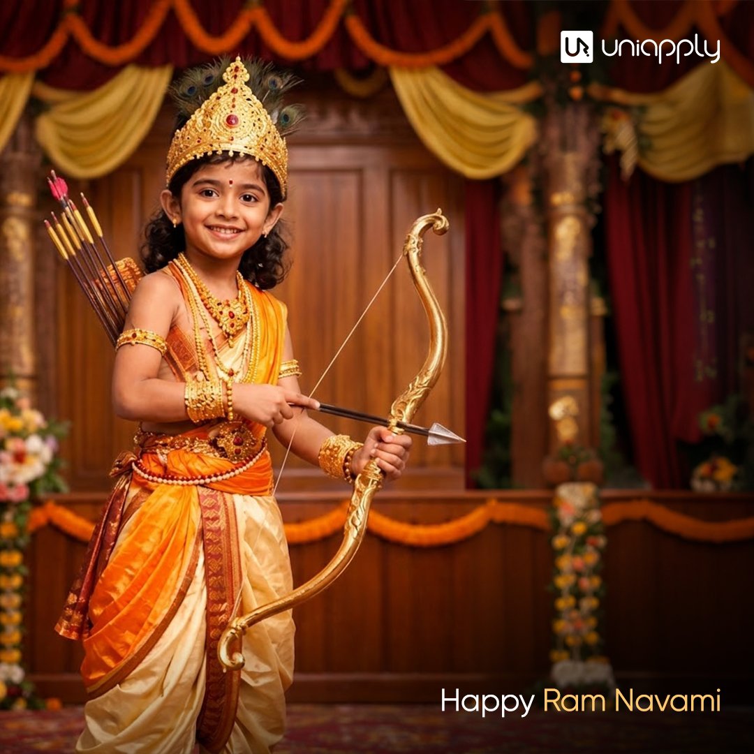 UniApplyIndia's tweet photo. Wishing you a Ram Navami filled with hope, harmony, and happiness! https://t.co/HuffOUwcNh