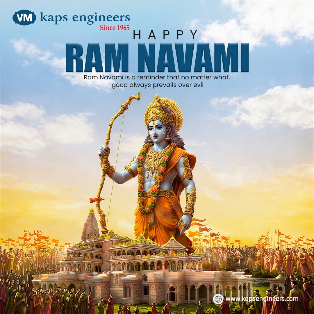 kapsengineers's tweet photo. May this Ram Navami fill your heart with peace, your home with happiness, and your life with blessings.Happy Ram Navami!🙏🌺

#ShreeRamNavami #RamNavami #JaiShreeRam #LordRam #RamBhakti #FestivalOfFaith #DivineBlessings #SpiritualVibes #RamNavami2026 #HappyRamNavami https://t.co/hBcfwQxIM4