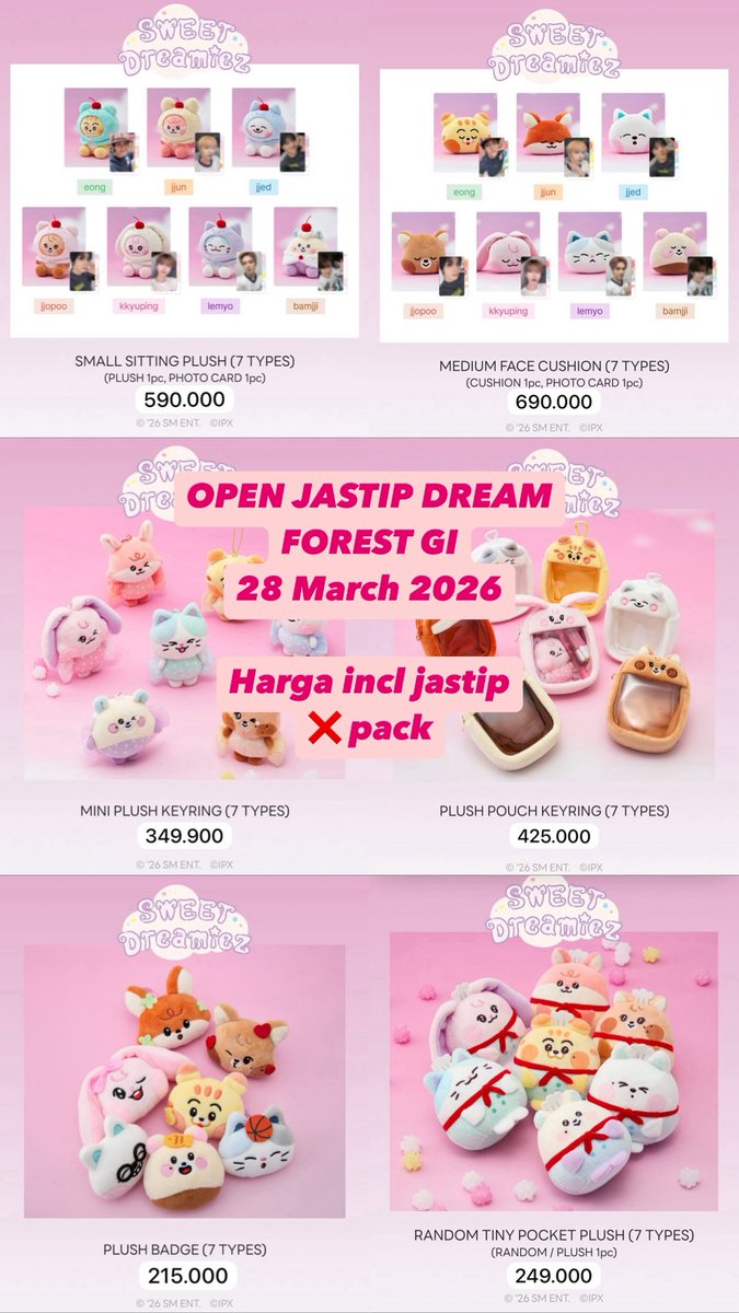 bujun || open jastip dreamforest tweet media