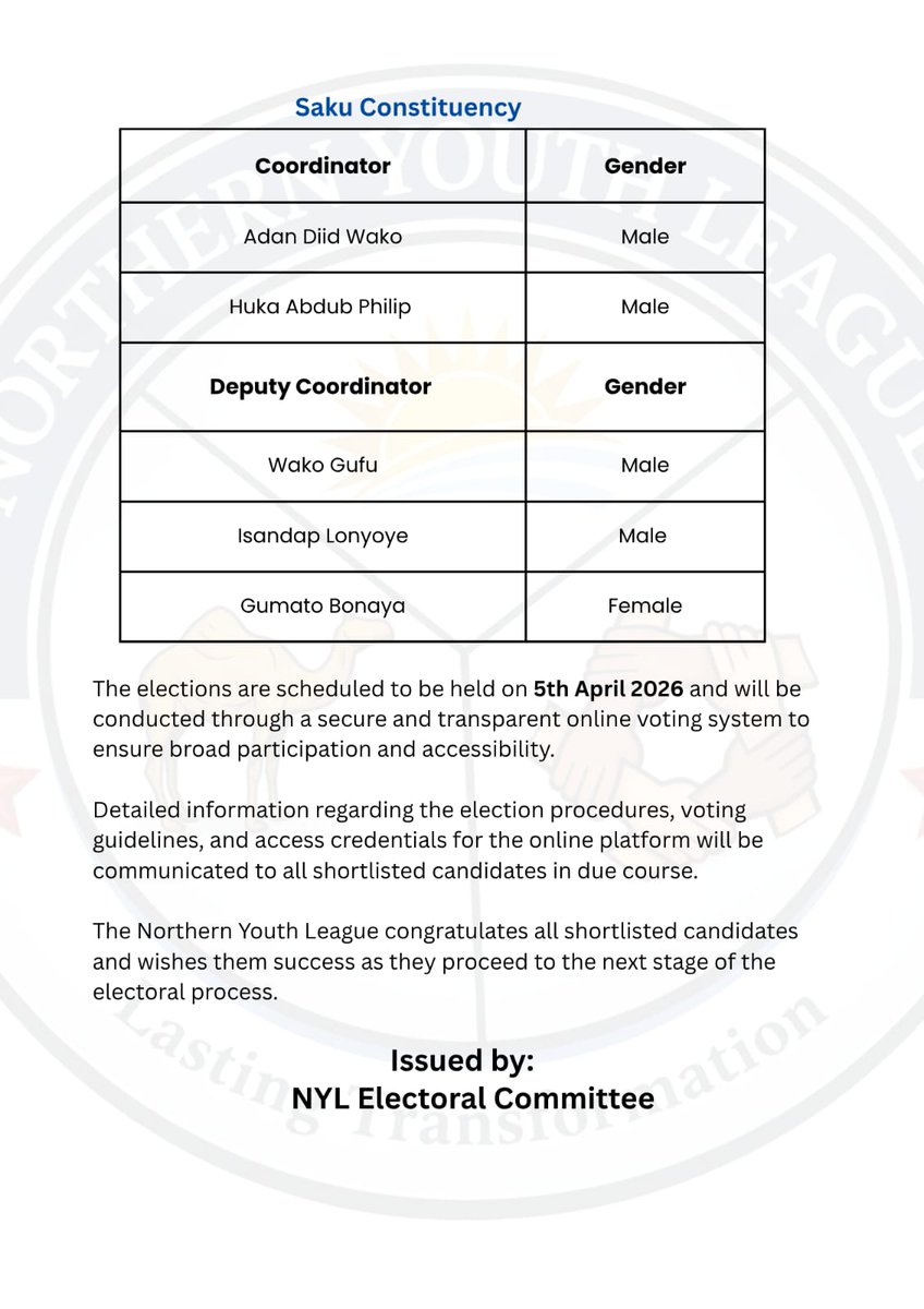 NORTHERN YOUTH LEAGUE (NYL) tweet media
