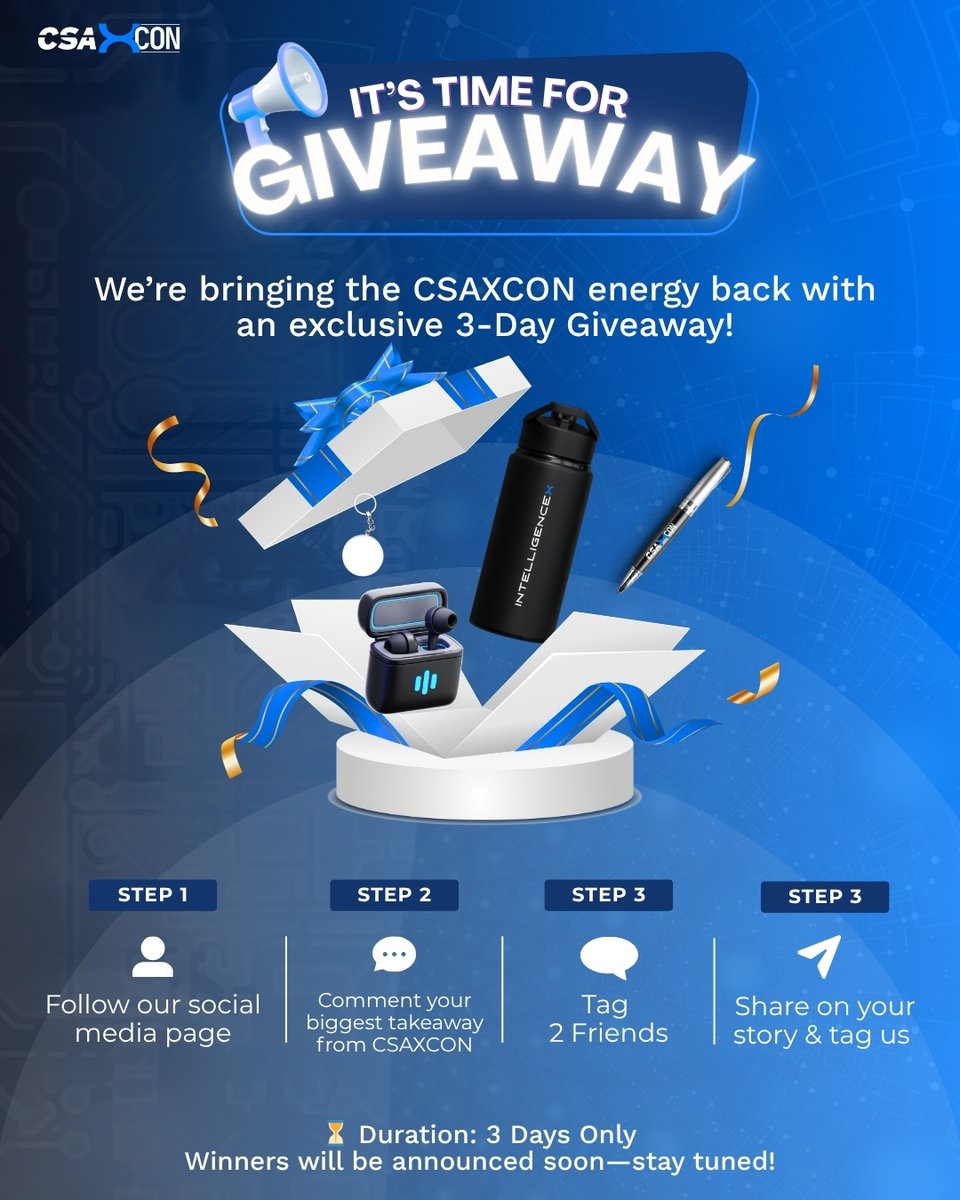 CSA XCON tweet media