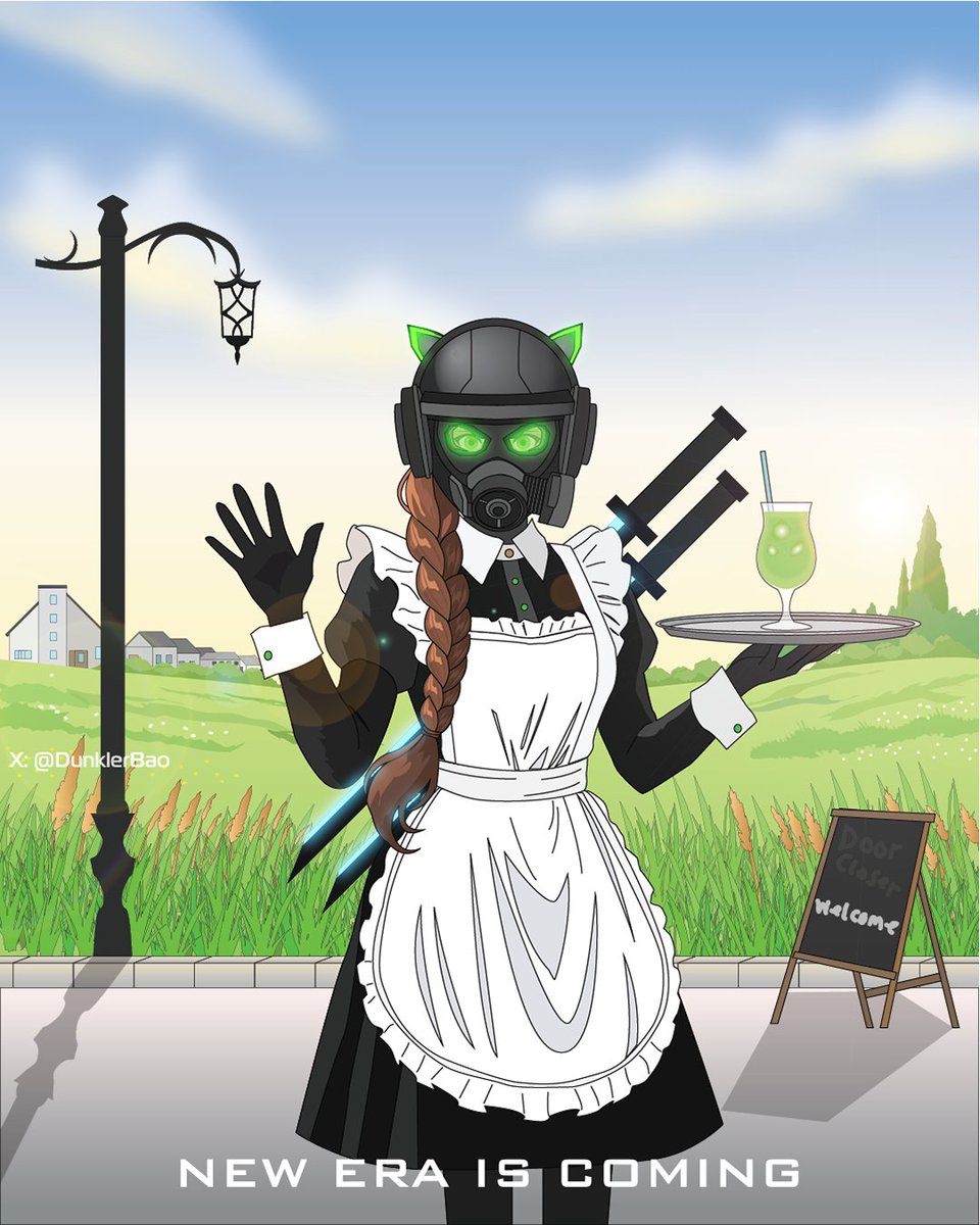 DunklerBao's tweet image. Cecilia is my original character, but today she's wearing that mask and cosplaying as DoorCloser's mascot.
#originalcharacters #DaFuqBoom #SKIBIDITOILET #SKIBIDITOILEToc #DoorCloser