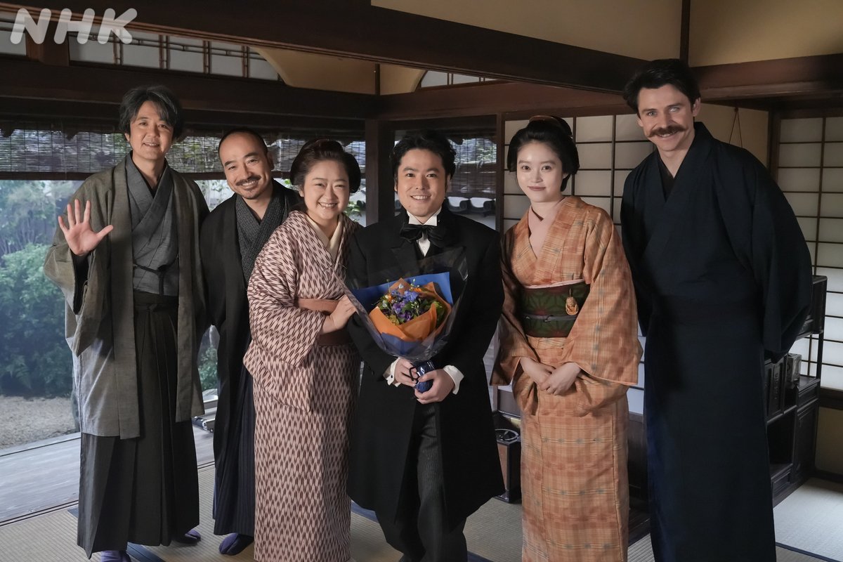 朝ドラ「ばけばけ」公式 放送中 tweet media