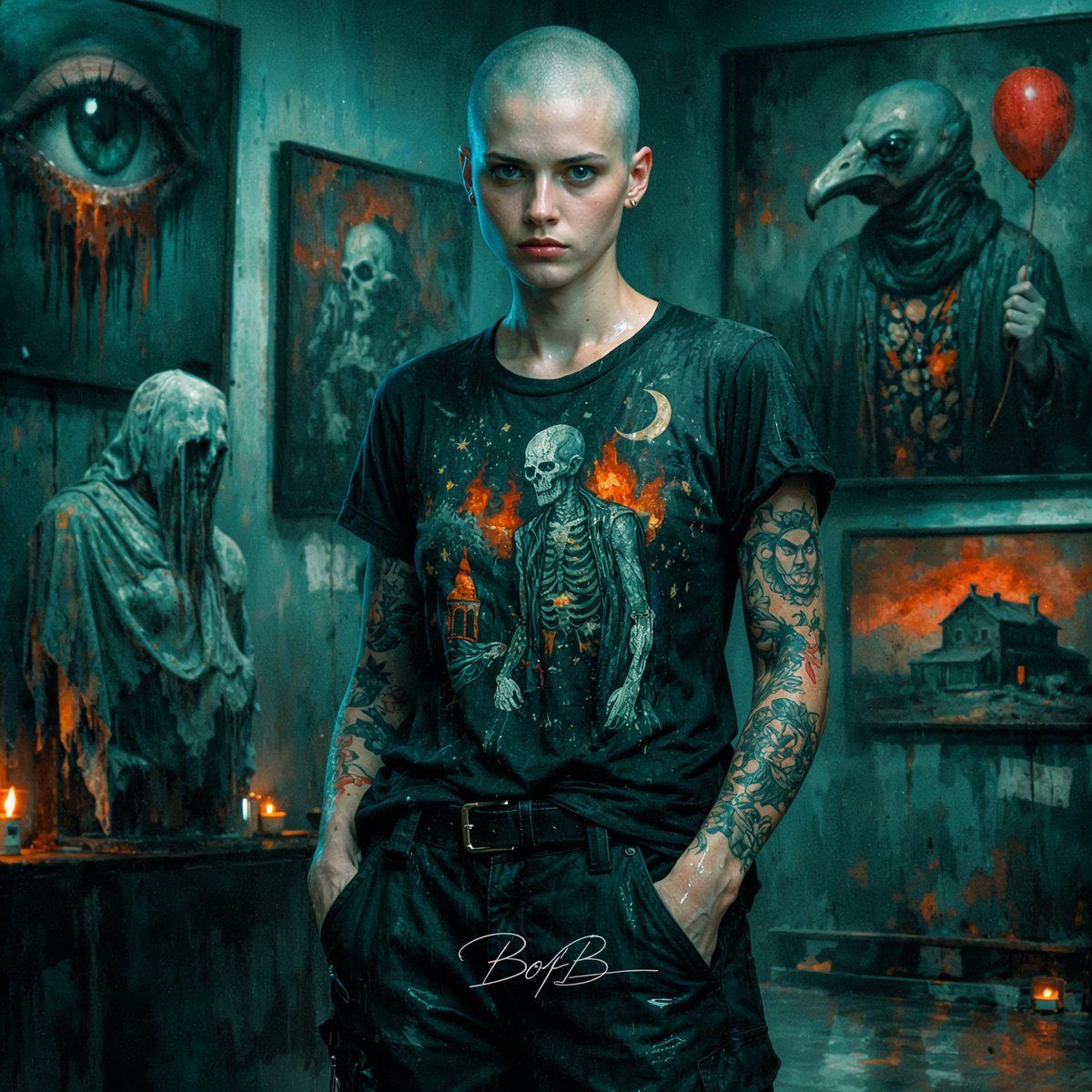 BluesOfBirds's tweet image. Visit the exhibition!

#DarkArt