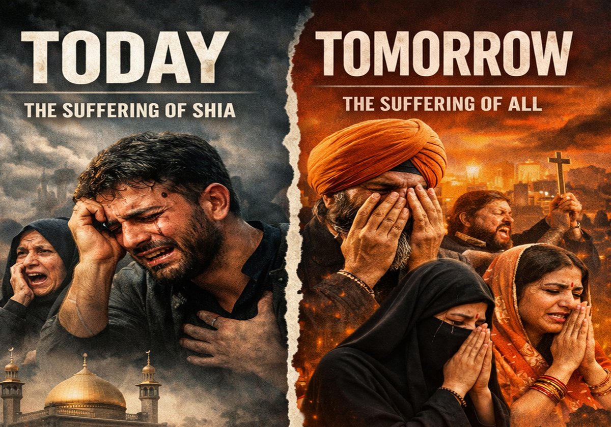 Safiyam49937636's tweet image. Suffering anywhere is a warning everywhere—silence today can turn into a crisis for all tomorrow. Stand for peace, humanity, and coexistence. 🌍🤝
#StandForPeace #HumanityFirst #StopViolence #UnityMatters #PeaceForAll