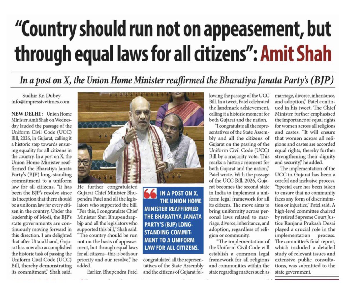 Office of Amit Shah tweet media