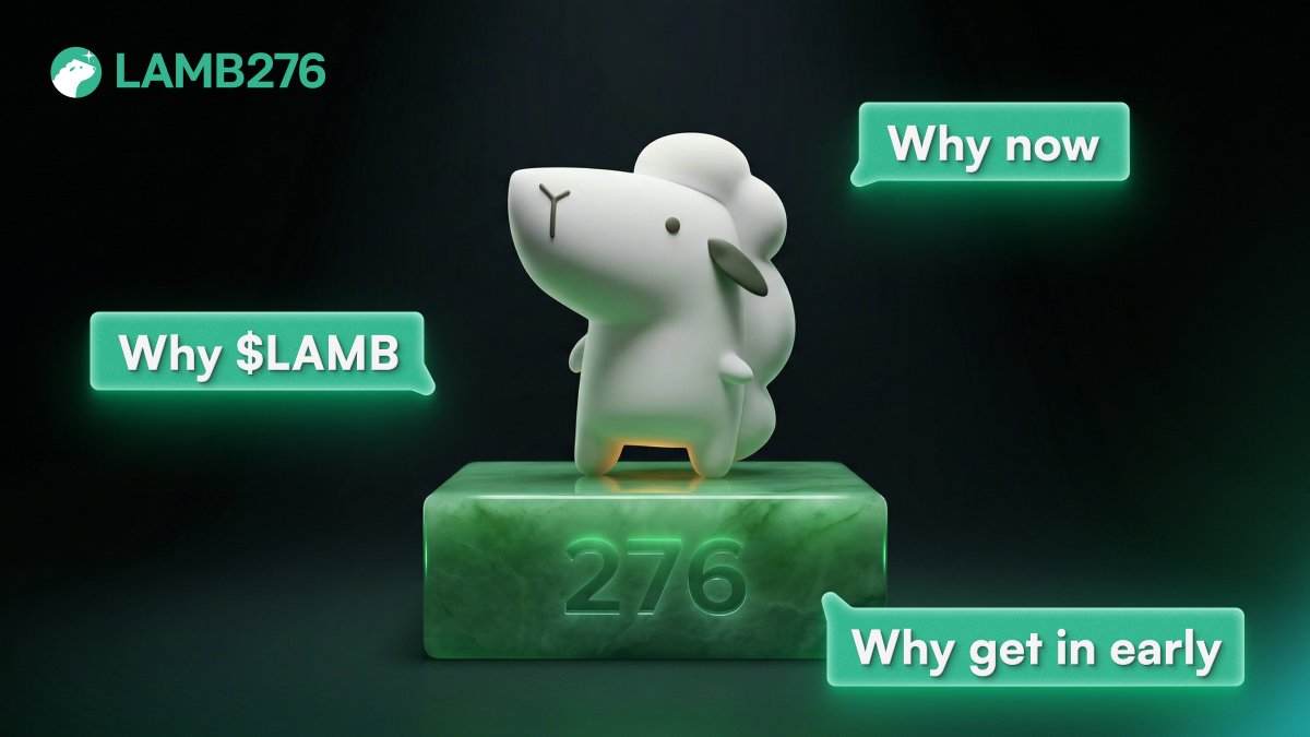 Every serious buyer ends up asking:

Why should I choose this sale?

For $LAMB it’s simple:

✅ Why $LAMB: Built by the world’s highest recorded IQ (IQ 276 verified by World Memory Championships), anchored in real Christian faith. A hybrid DeFi system designed for longevity and