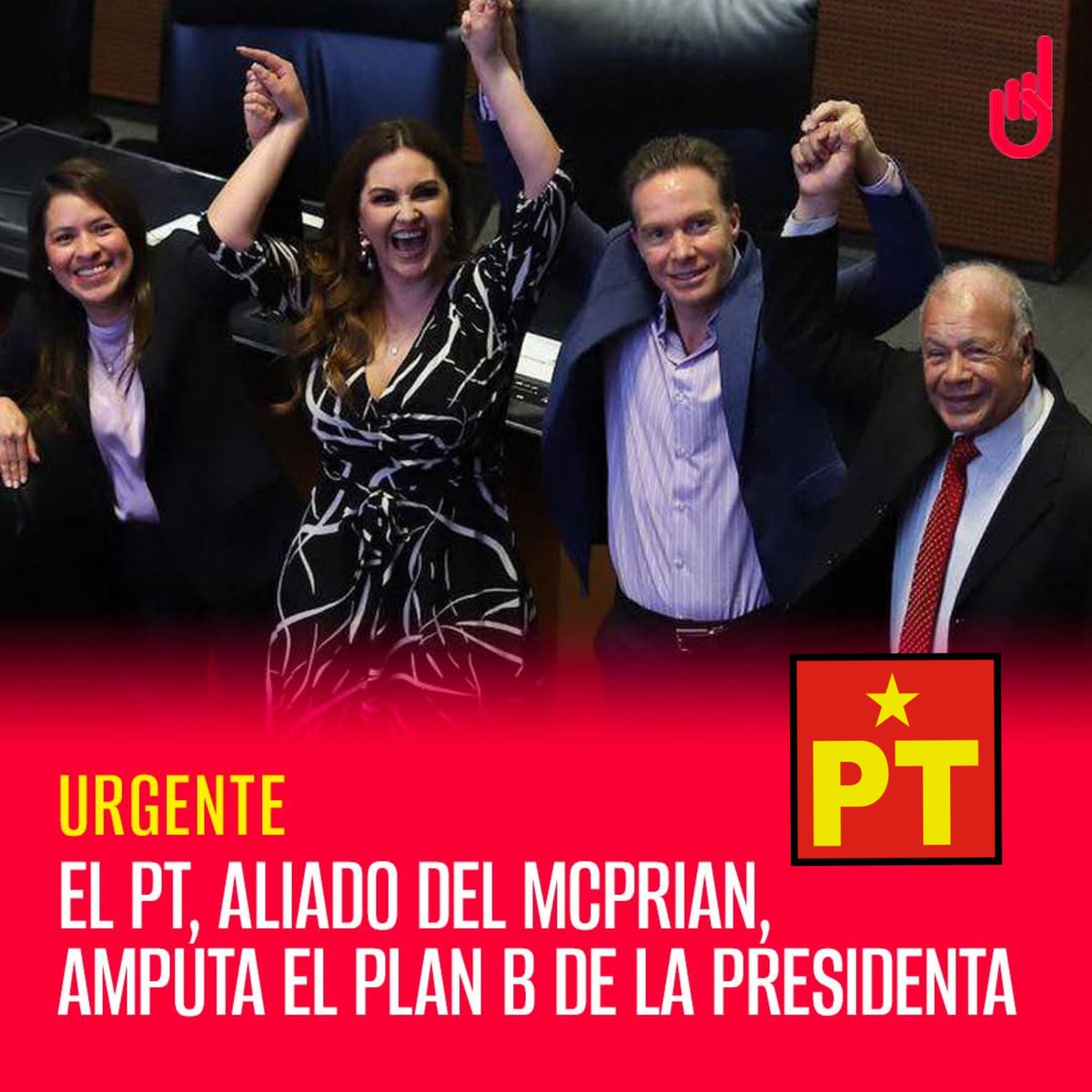 El PT, aliado del McPRIAN, amputa el Plan B de la Presidenta: eliminan la revocación de mandato