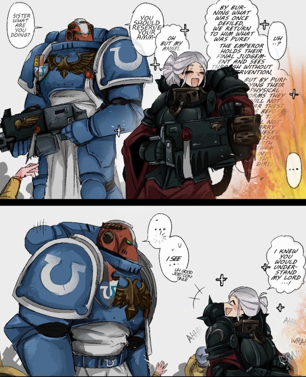 Warhammer 40K Art tweet media