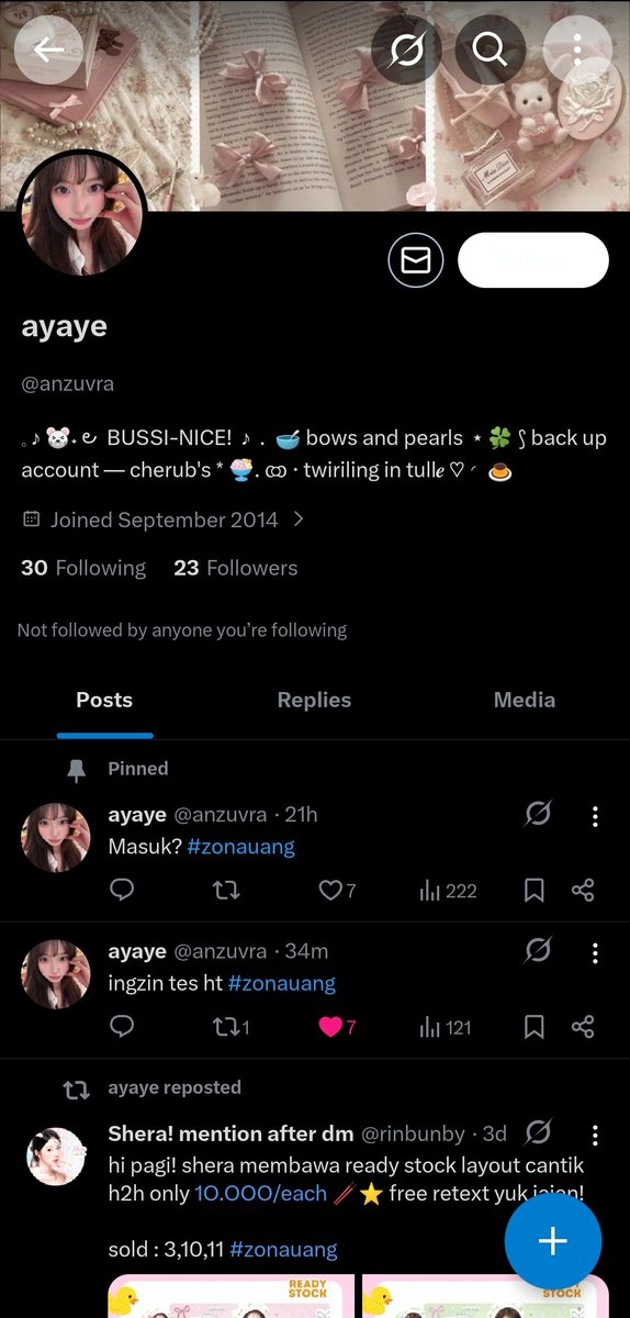 neela 𖤐 mt after dm tweet media