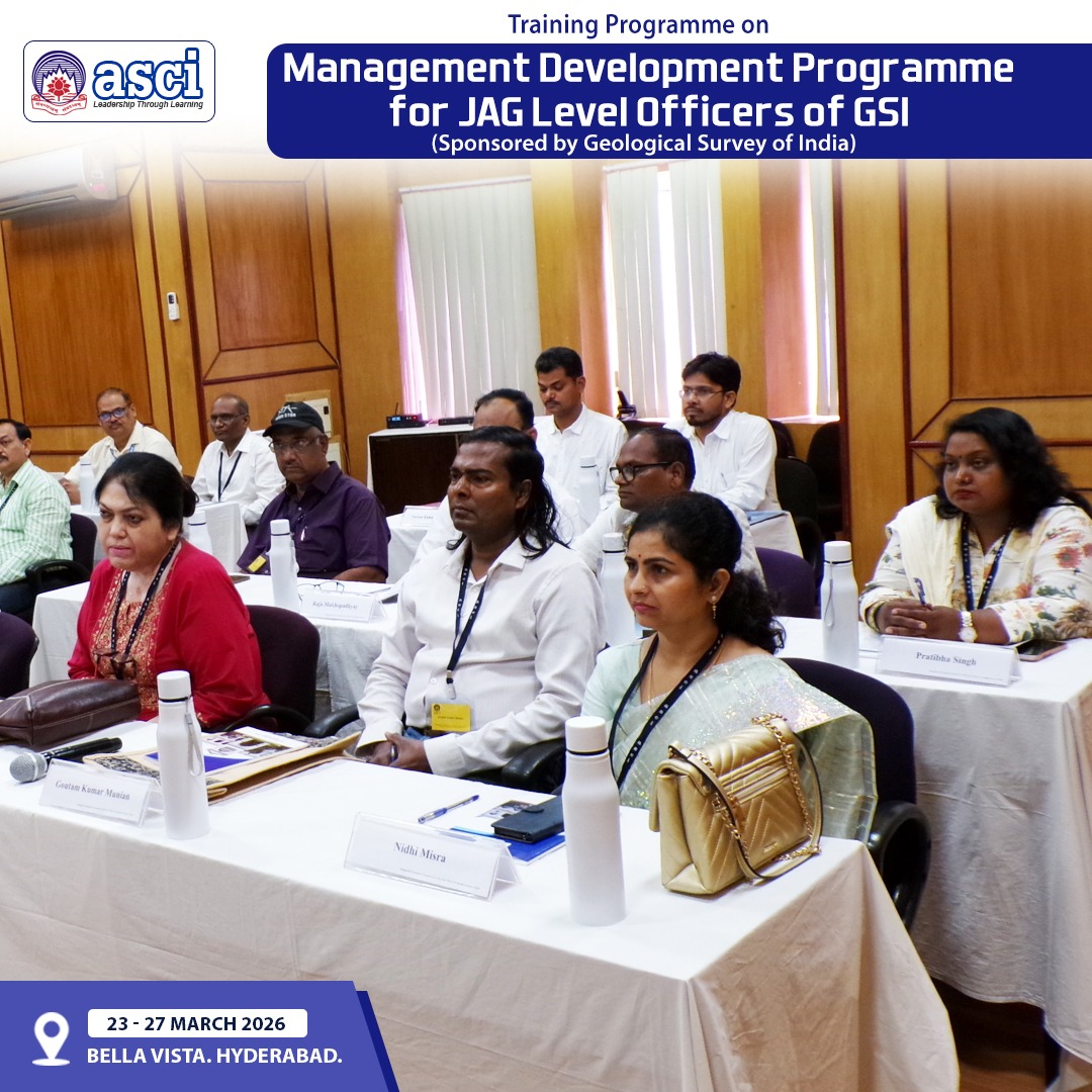 Admn Staff College of India (ASCI) tweet media