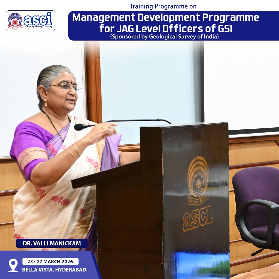 Admn Staff College of India (ASCI) tweet media