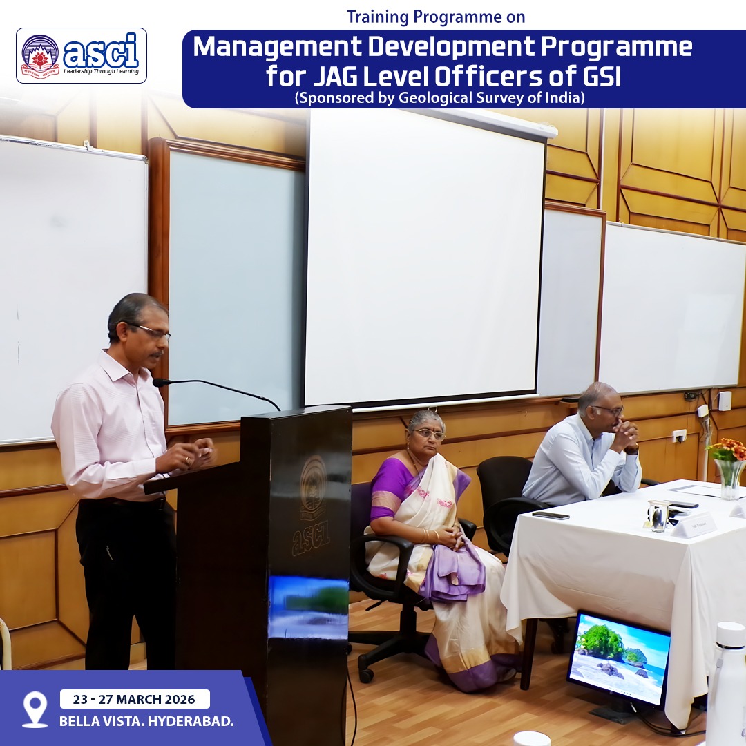 Admn Staff College of India (ASCI) tweet media