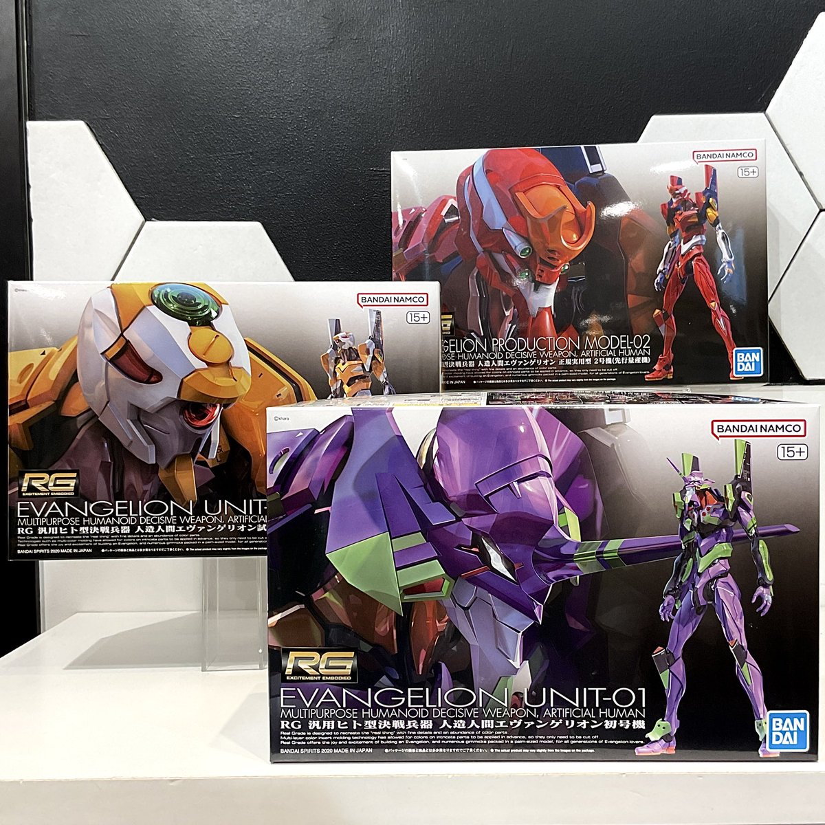 RGエヴァンゲリオン 組み立て済みまとめ売り TOKYO-01(池袋)】《再入荷》 ￼BANDAI SPIRITSより「プラモデル【RG