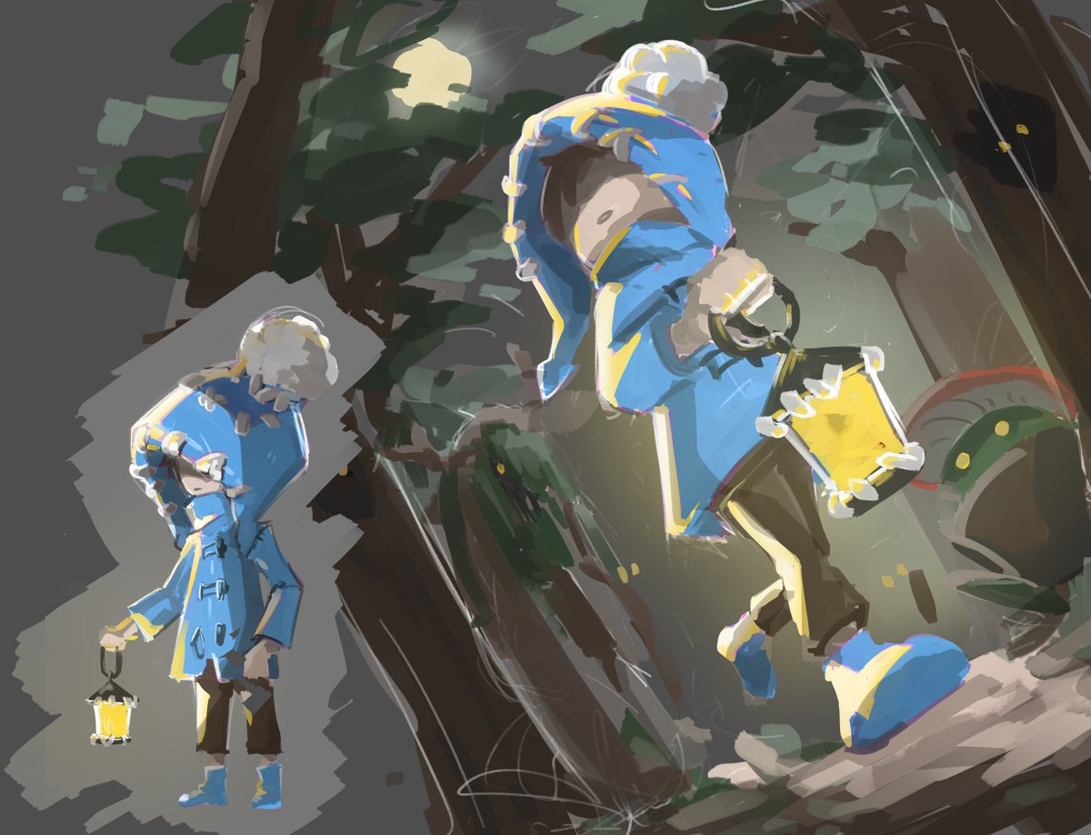 Spookygraphic's tweet photo. 【開発中ゲームのアイデアラフをちらっとご紹介✨】

社内デザイナーが
①設定アイデア
②シーンアイデア
③キャラデザイン

をビジュアル化してくれました。
企画が固まり切っていない段階でも、
絵があると世界観やアイデアがどんどん膨らみます。

少ない情報から形にしていく力すごいです！ https://t.co/GPhMc5rvON