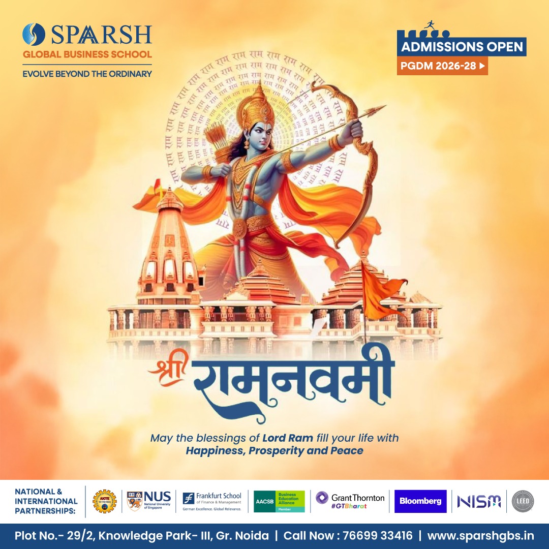 Sparsh Global Business School tweet media