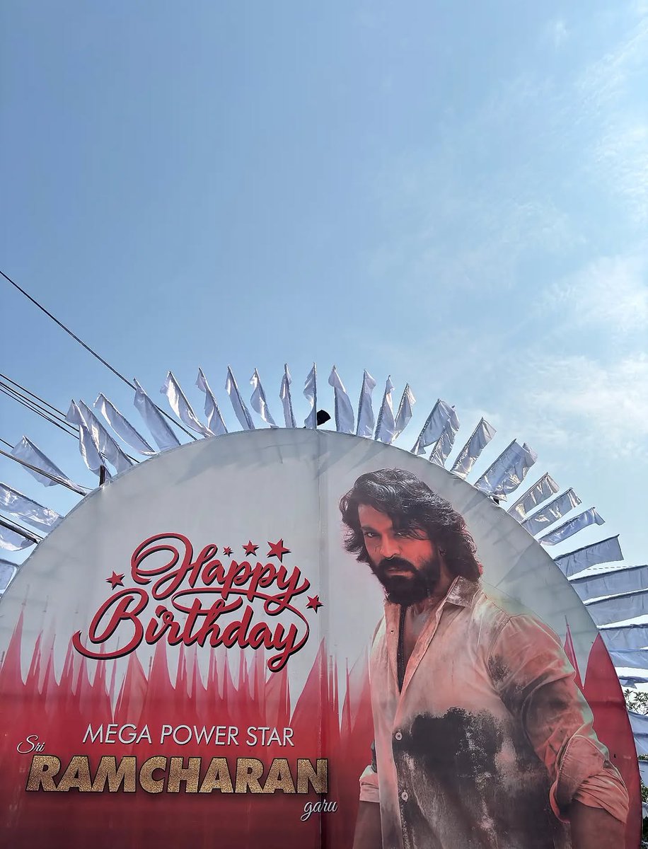 Raees | #PEDDI - 30.4.26 tweet media