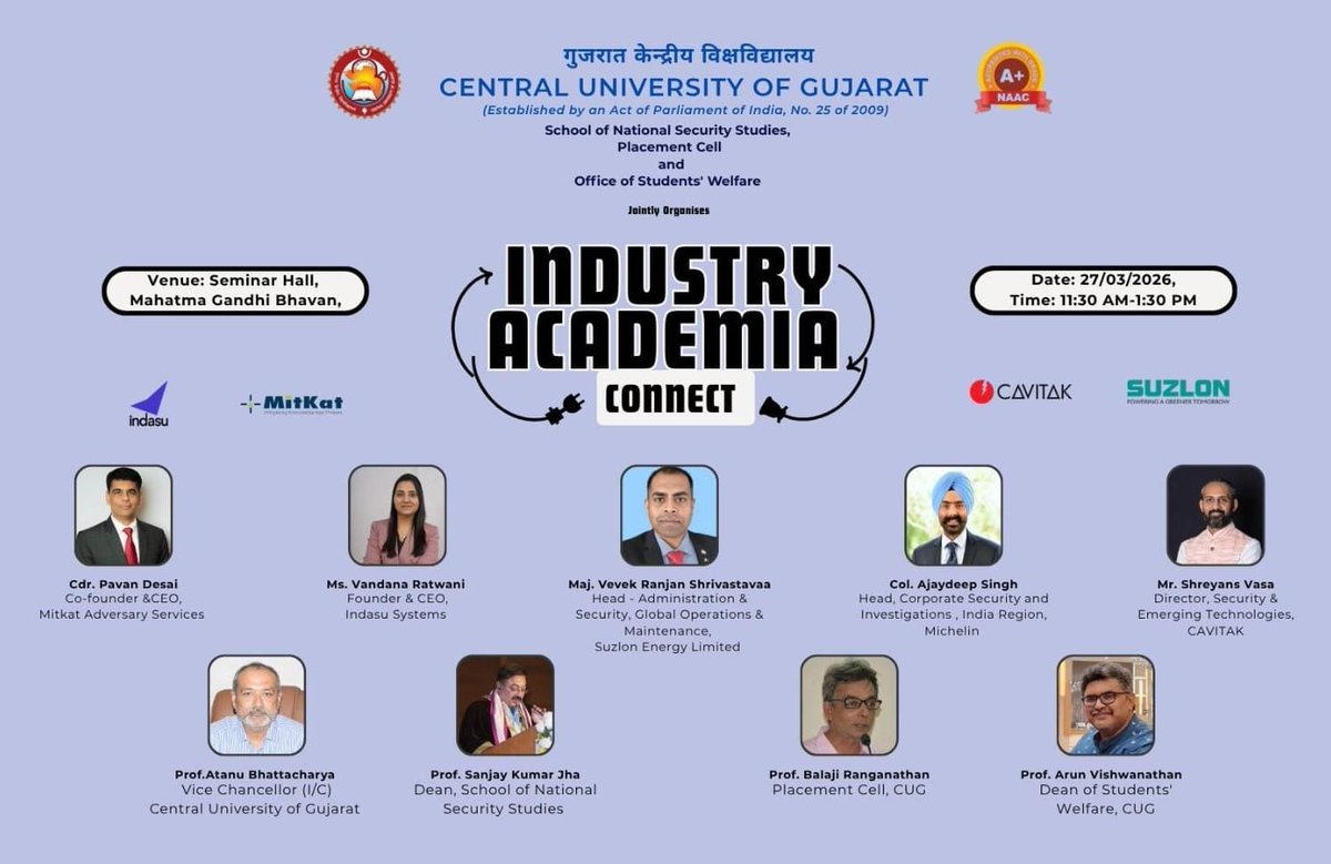 Central University of Gujarat tweet media